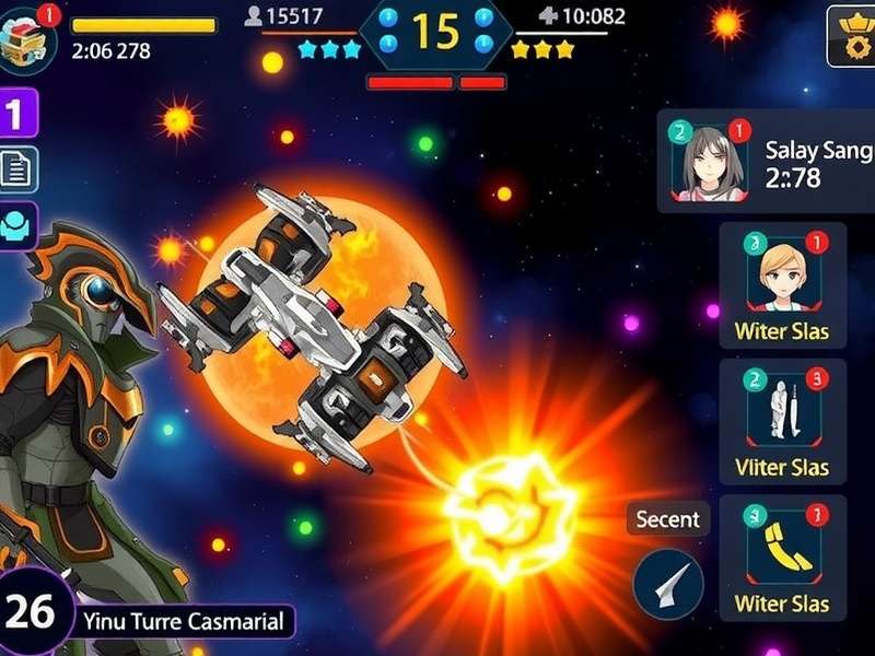 Solaris Galaxy Warriors character customization screen